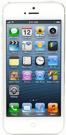 Смартфон Apple iPhone 5 32Gb White & Silver - Братск
